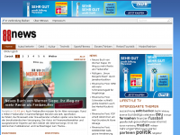 Screenshot des Blogs 88News