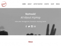 Screenshot des Blogs NoHookBlog!