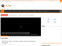 Screenshot des Blogs PS3Blog.ch
