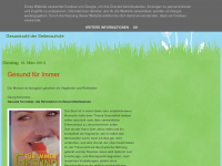 Screenshot des Blogs Unser uraltes Fachwerkhaus