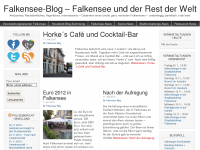 Screenshot des Blogs Falkensee-Blog