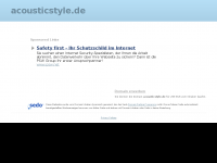 Screenshot des Blogs Acoustic Style