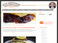 Screenshot des Blogs Aus meinem Kochtopf
