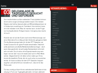 Screenshot des Blogs Zyndros