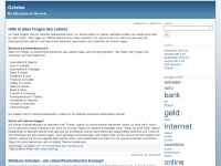Screenshot des Blogs Golatas