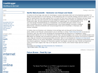 Screenshot des Blogs Inselblogger