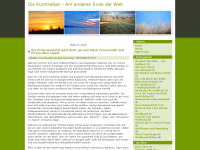 Screenshot des Blogs Die Rumtreiber