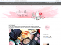 Screenshot des Blogs looks like…Valerie!
