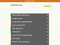 Screenshot des Blogs Tobiwabohu’s Blog