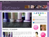 Screenshot des Blogs Naildesign