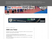 Screenshot des Blogs Der kritische ISHD Blog