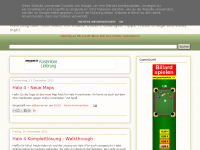 Screenshot des Blogs Deutscher Halo Reach Blog