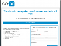Screenshot des Blogs Computerworld News