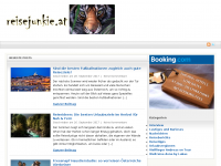 Screenshot des Blogs Reisejunkie