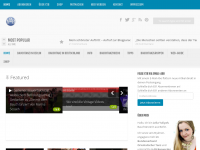 Screenshot des Blogs Y2B | bellydance blog