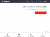 Screenshot des Blogs SketchUp