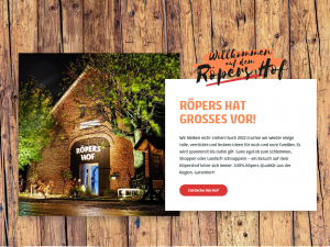 Screenshot des Blogs dorfschnack