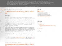 Screenshot des Blogs SEO PLACE