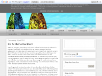 Screenshot des Blogs Studieren auf Bali