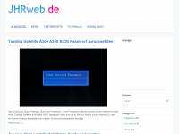 Screenshot des Blogs JHRweb.de
