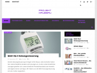 Screenshot des Blogs Projekt Hausbau