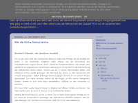 Screenshot des Blogs Nachrichten aus der Zukunft
