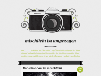 Screenshot des Blogs mischlicht