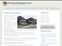 Screenshot des Blogs Kredit Erfahrungen beim Hauskauf