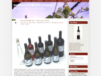 Screenshot des Blogs weinhof KOBLER weblog