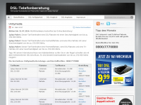 Screenshot des Blogs DSL-Telefonberatung