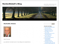 Screenshot des Blogs RentenRebell“s Blog