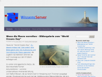 Screenshot des Blogs Der WissensServer