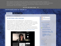 Screenshot des Blogs Webtipps-Blog