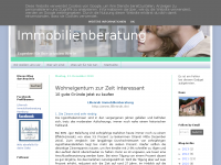 Screenshot des Blogs 10 Gründe für den Hauskauf