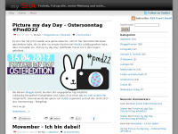 Screenshot des Blogs Blog – mySHA.de