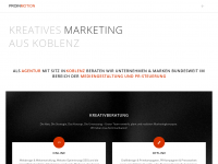 Screenshot des Blogs Proinmotion Medienberatung