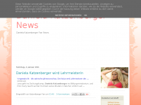 Screenshot des Blogs Daniela Katzenberger Nachrichten