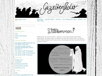 Screenshot des Blogs Gezeitenfeder
