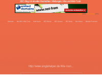 Screenshot des Blogs SEO Blog mit aktuellen News und Web Tools