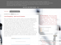 Screenshot des Blogs eShopz-Blog
