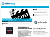 Screenshot des Blogs Der Kabel Blog