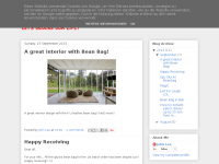 Screenshot des Blogs Glucks, der Satire Blog
