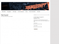 Screenshot des Blogs stopthebuff.de – Graffiti Community