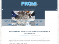 Screenshot des Blogs Stars und Promis