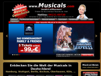 Screenshot des Blogs Musical-News