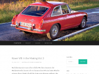 Screenshot des Blogs MGB GT – Restauration DocuBlog
