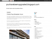 Screenshot des Blogs youhavebeenupgraded