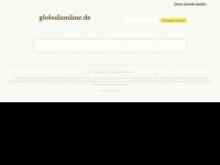 Screenshot des Blogs GlobuliOnline.de
