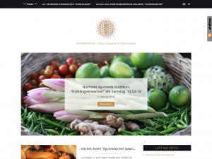 Screenshot des Blogs Ayurvedapur´s Blog