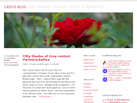 Screenshot des Blogs Cassys Blog